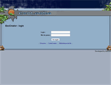 Tablet Screenshot of creator.exolandia.com